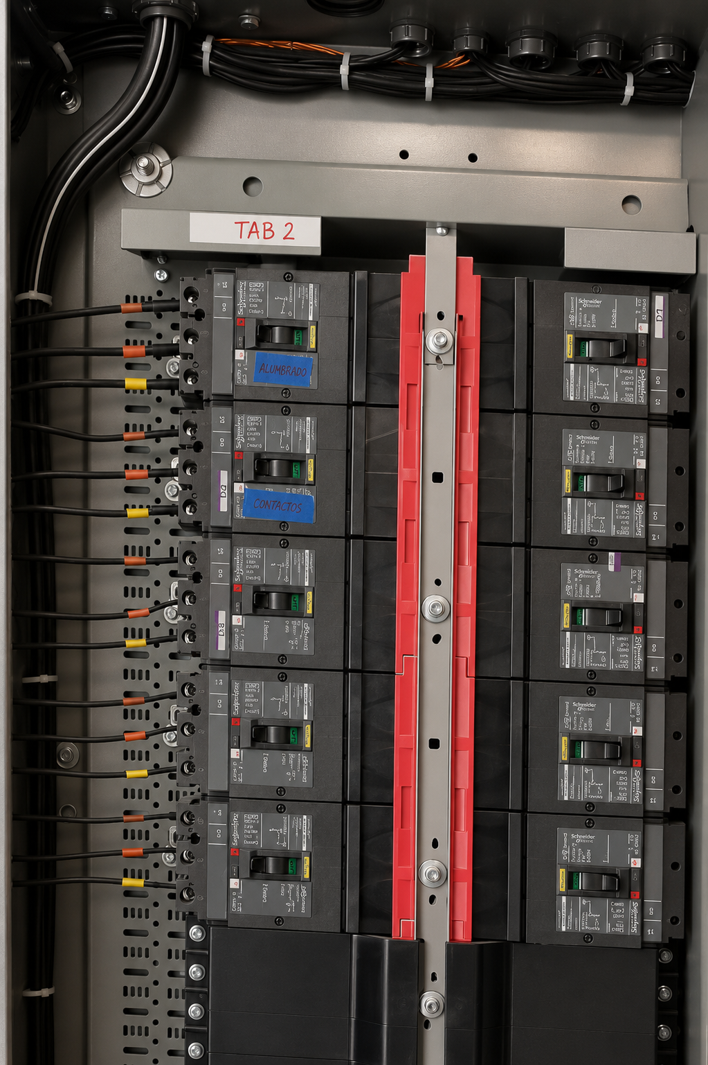 Producto eléctrico industrial Grupo HMR