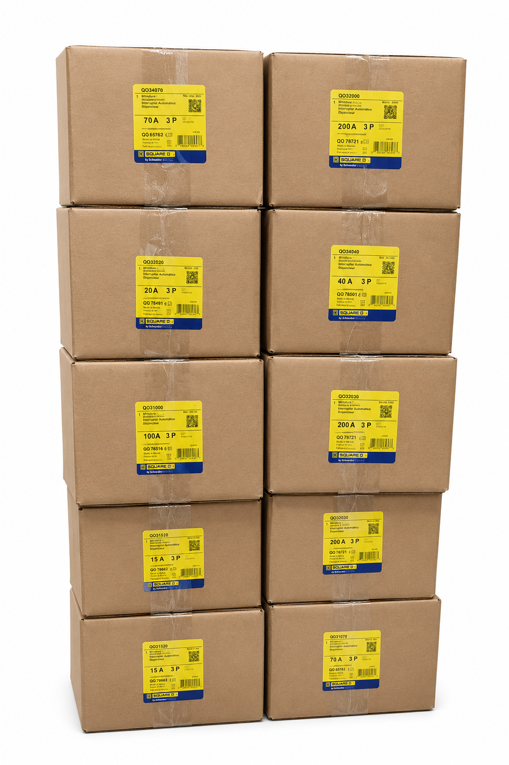 Producto eléctrico industrial Grupo HMR