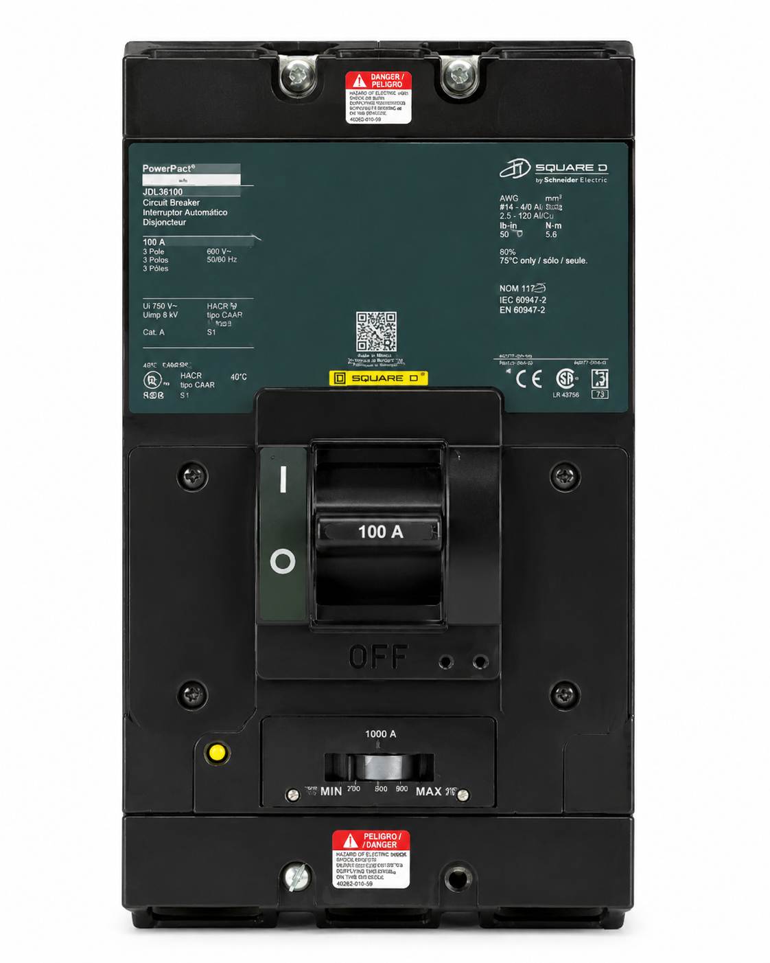Producto eléctrico industrial Grupo HMR
